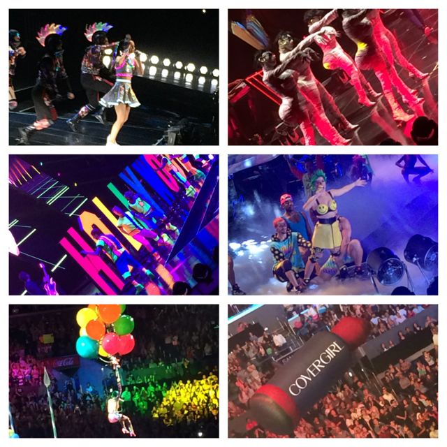 Katy Perry Concert Collage
